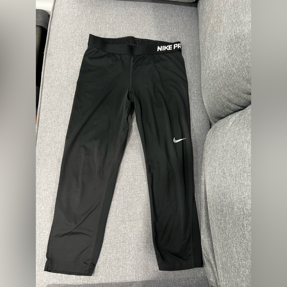 Nike Black Performance Leggings Size Large